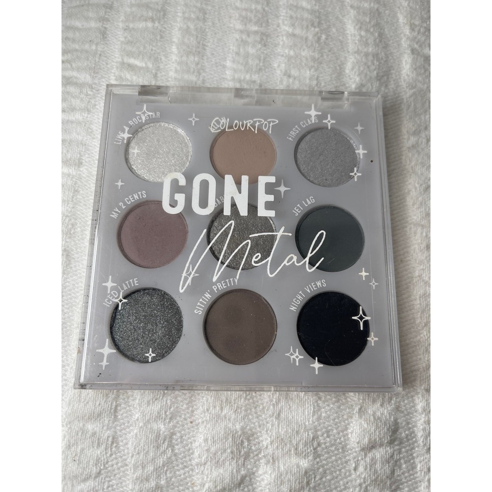 Colourpop Eyeshadow Palette Gone Metal